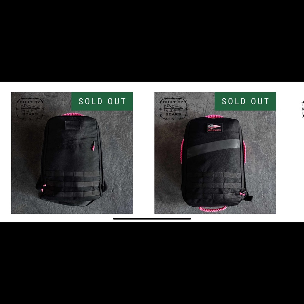 ISO!!!! Goruck pink either 20L or scars $$